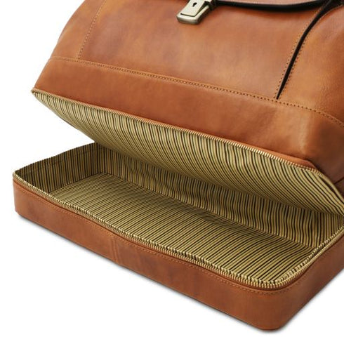 Giotto - Exclusive double-bottom leather doctor bag